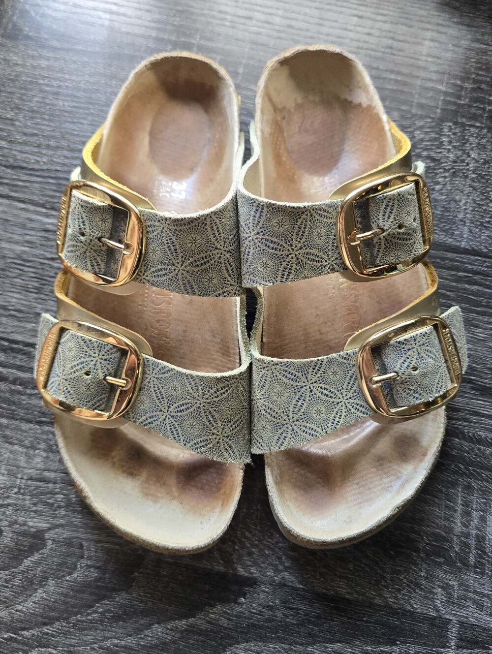 Birkenstock Arizona Big Buckle Print Ceramic